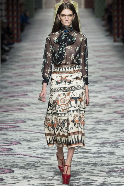 gucci spring 2016 ready-to-wear collection|gucci rtw spring 2016.